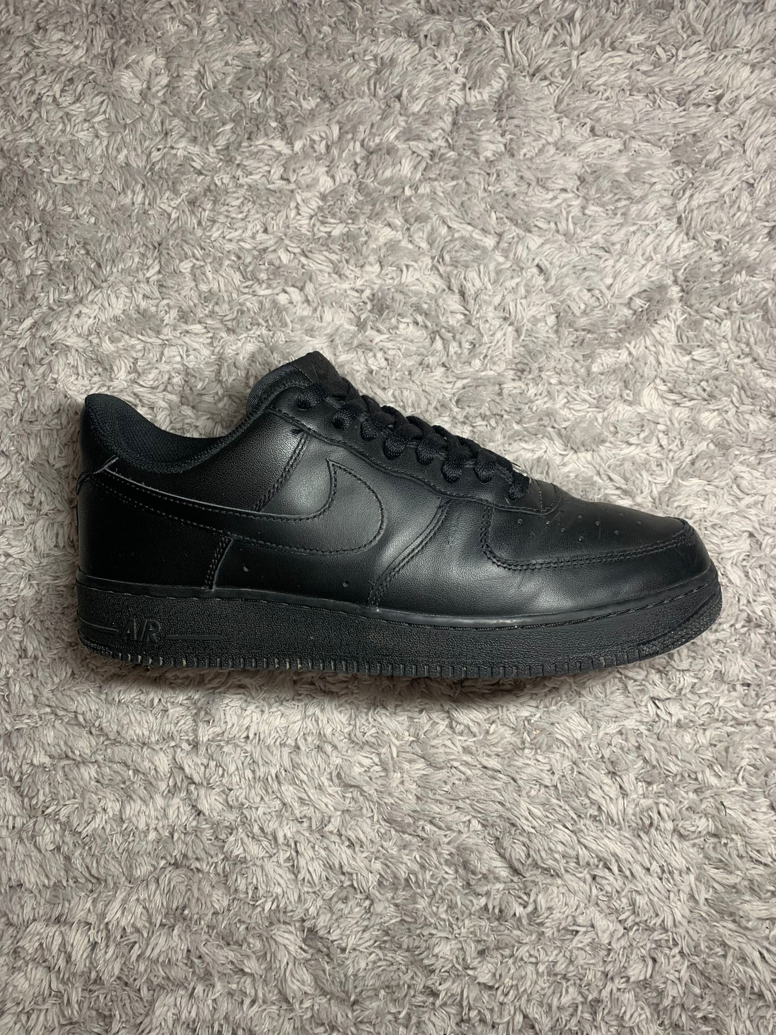 nike air force 200 triple black