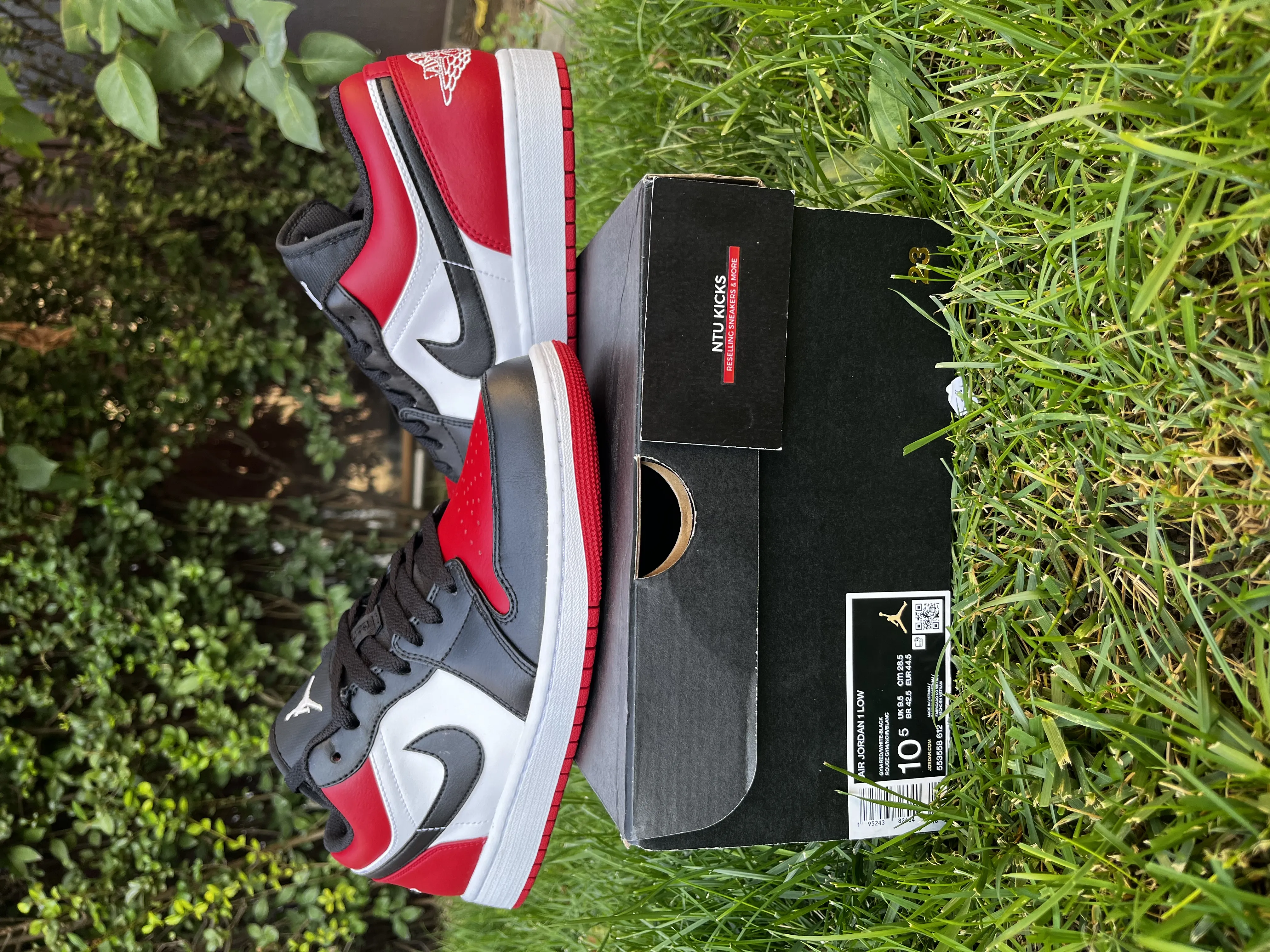 Jordan 1 Bred Toe HypedRo