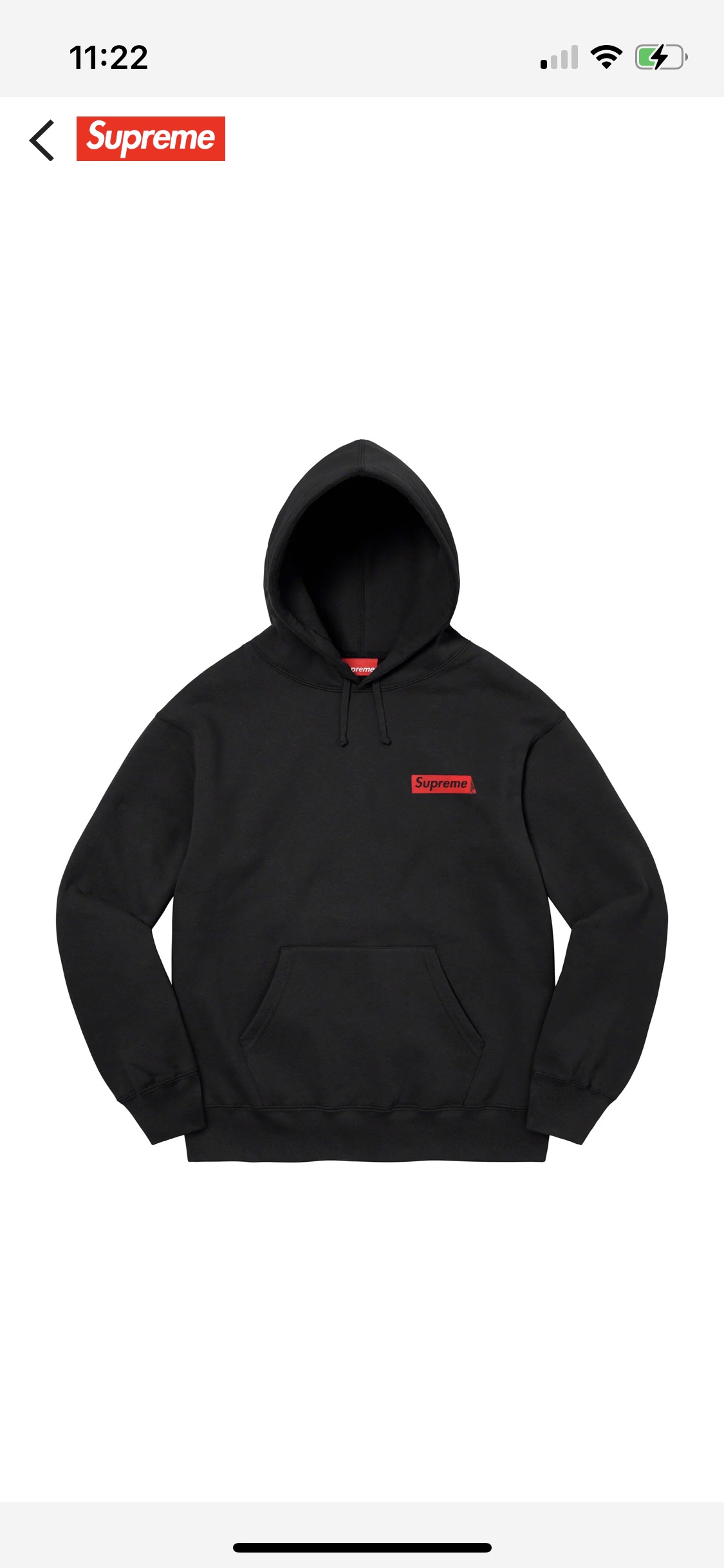 SUPREME Fiend Hooded Sweatshirt Black - HypedRo