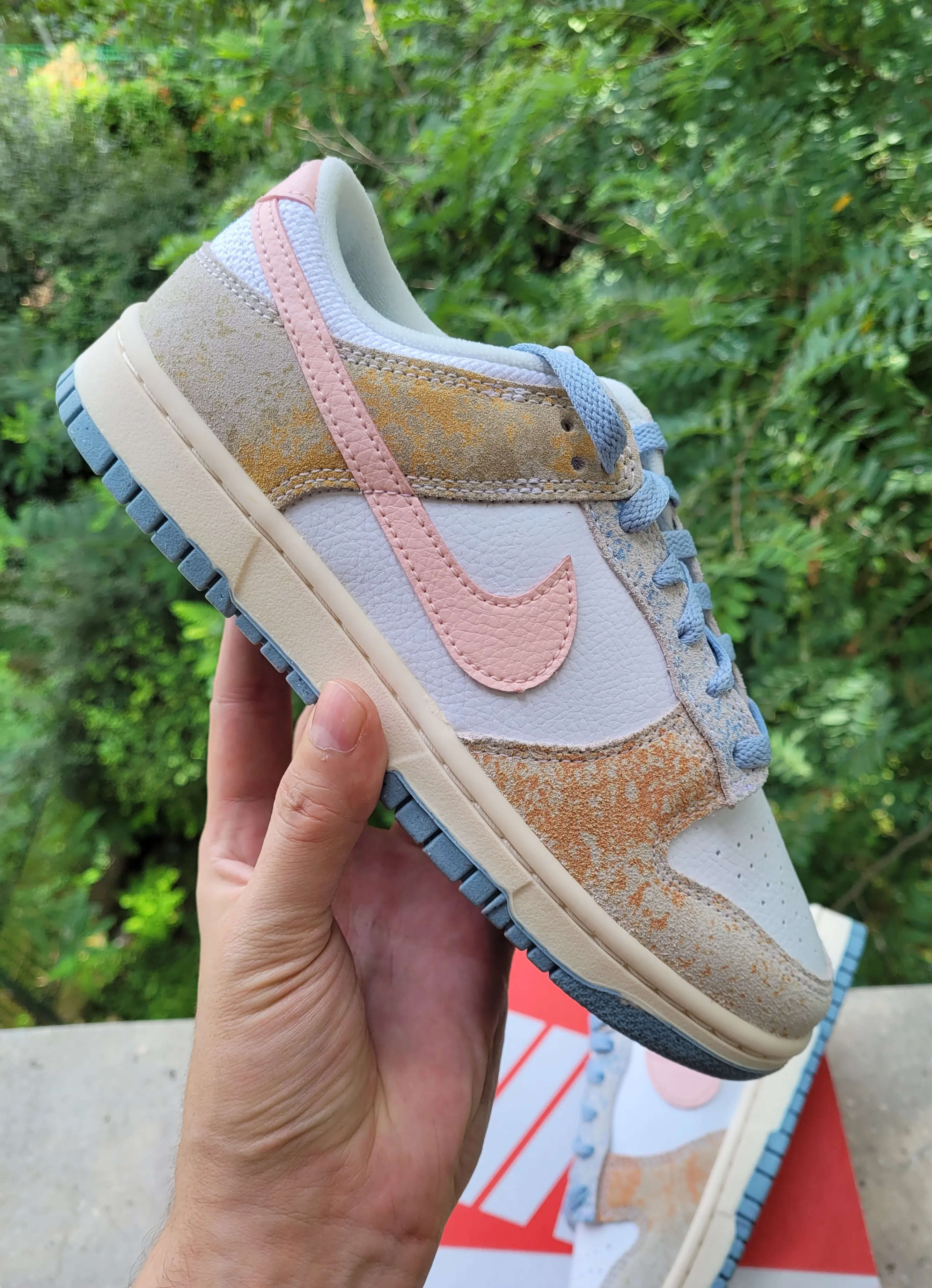 nike dunk oxidized