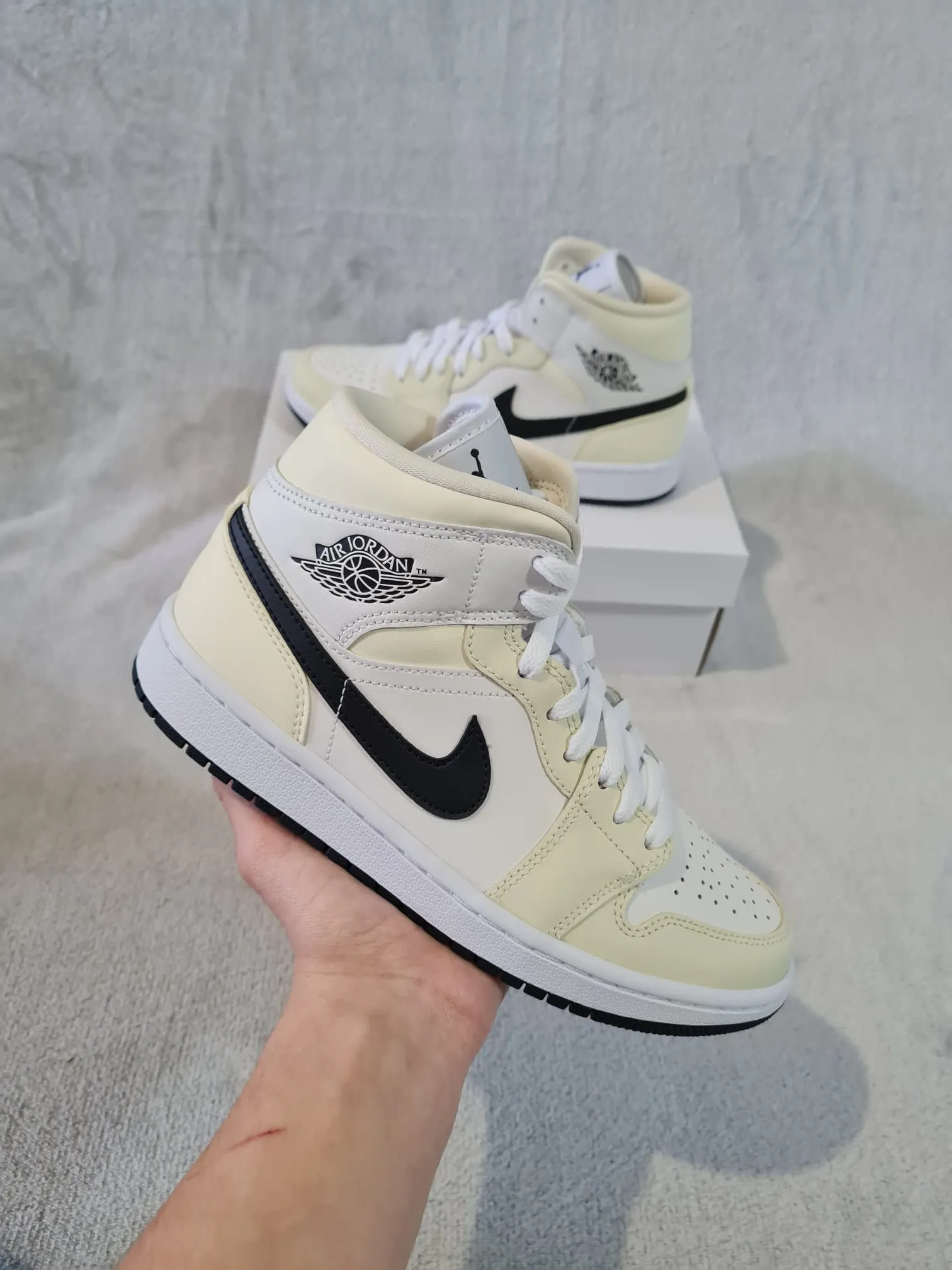 Jordan 1 Mid Coconut Milk HypedRo