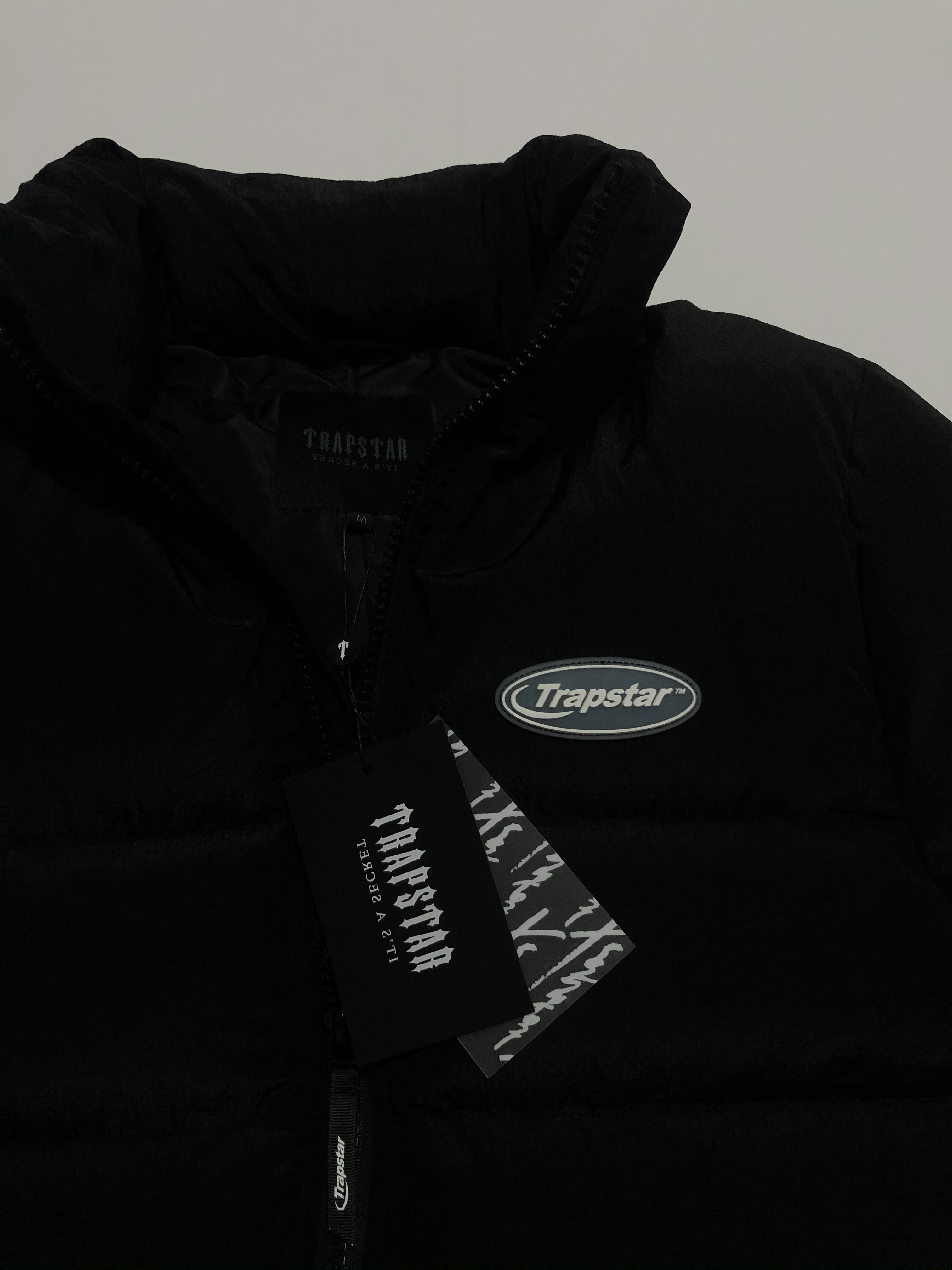 HypedRo Trapstar Hyperdrive Black Puffer Jacket