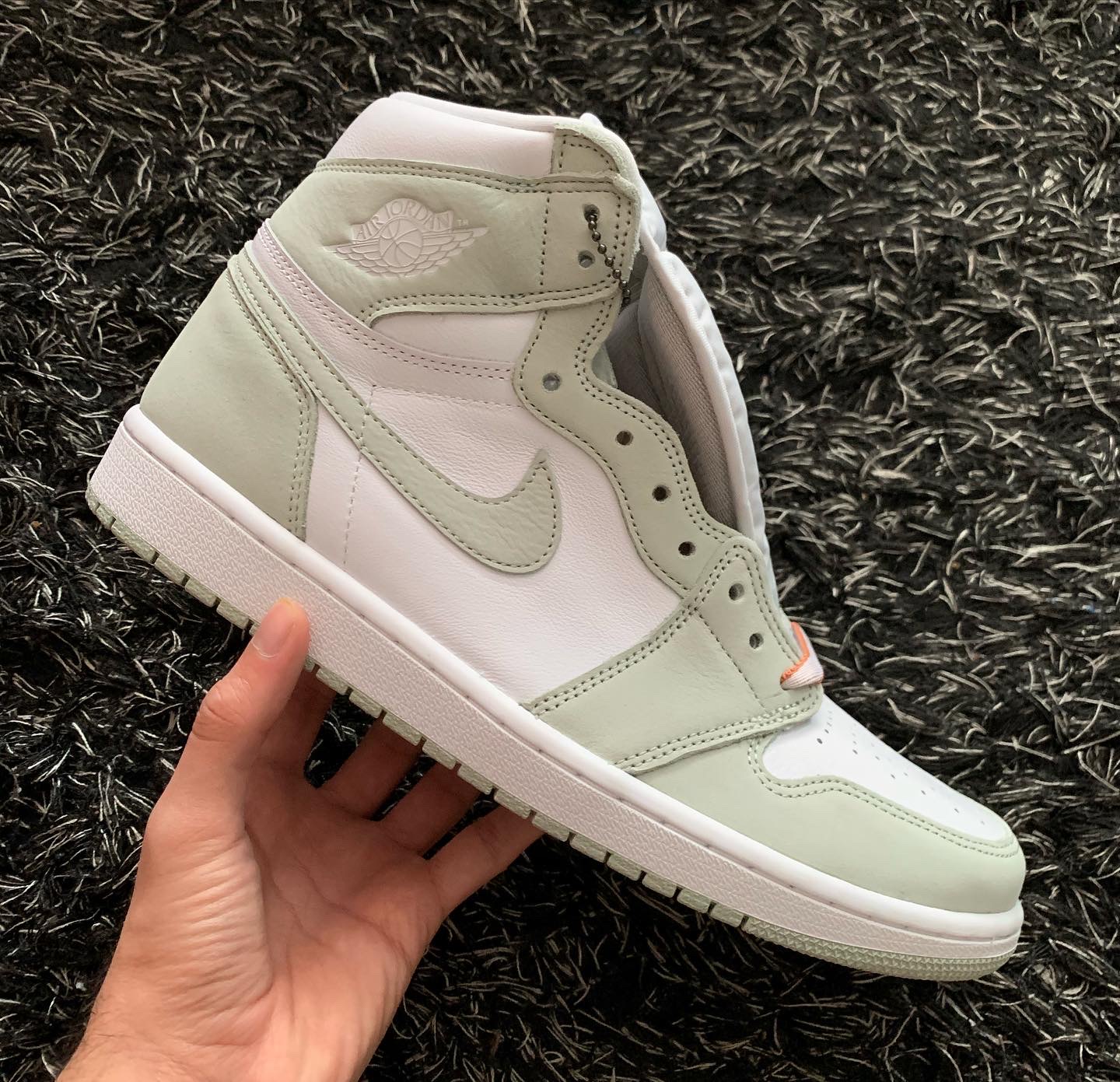 seafoam jordan 1 goat