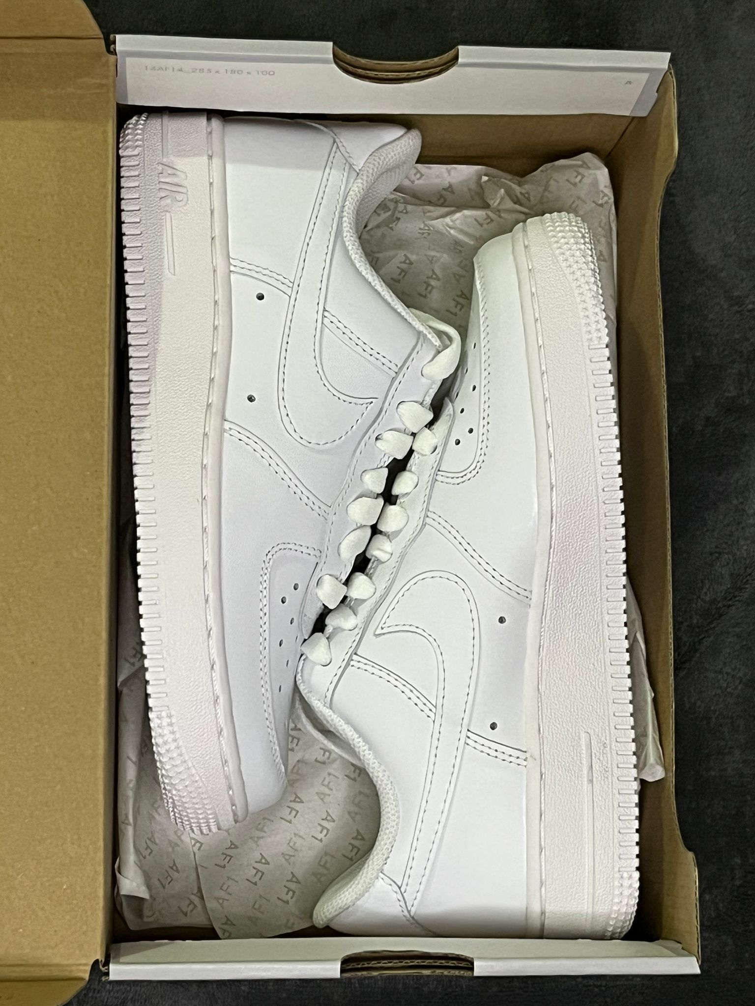 air force 1 triple white shadow