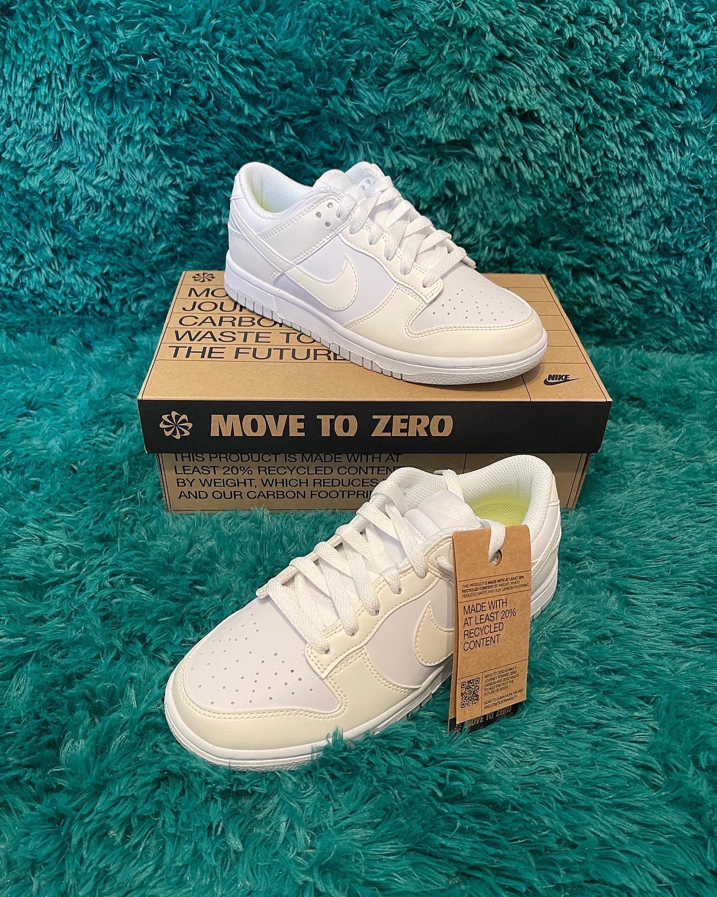 dunk low next nature sail