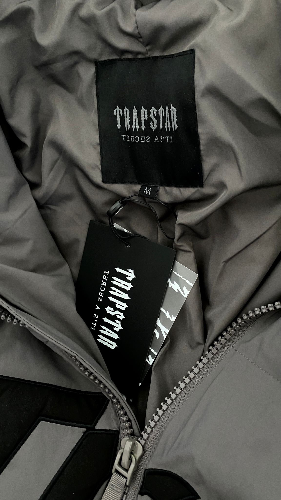 Geaca trapstar hyperdrive grey HypedRo